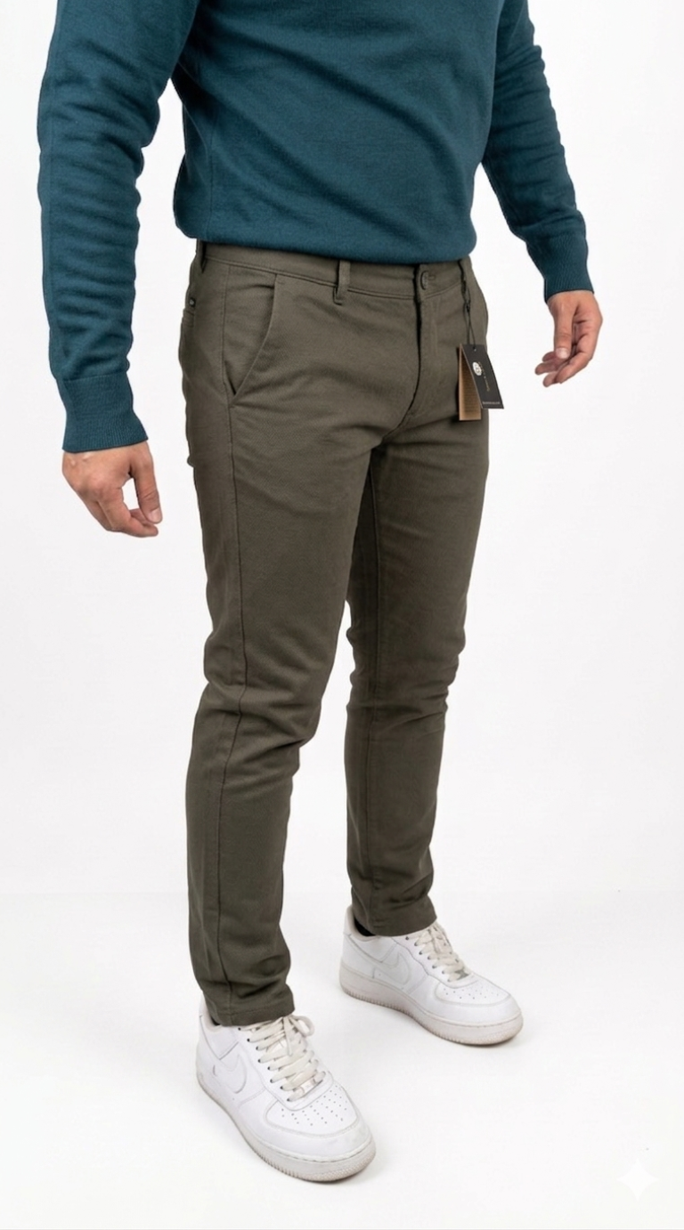 Pantalon Chino Slim – Homme