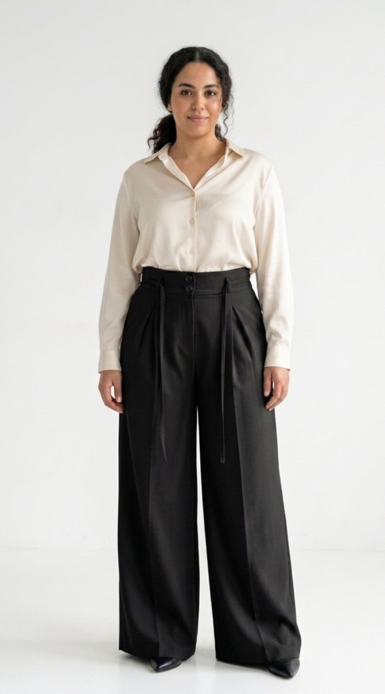 Pantalon Femme Fluide , Chic