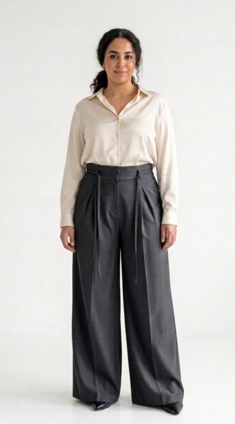 Pantalon Femme Fluide , Chic