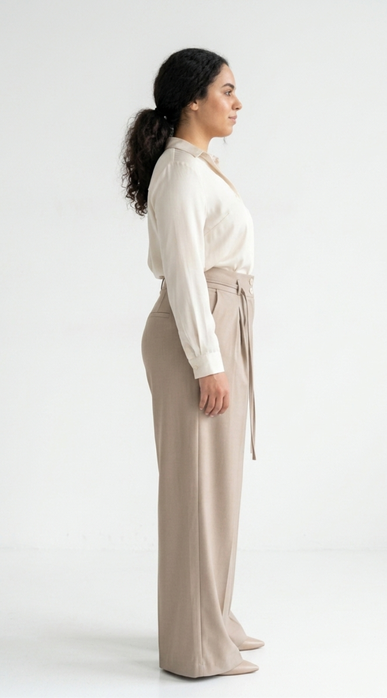 Pantalon Femme Fluide , Chic
