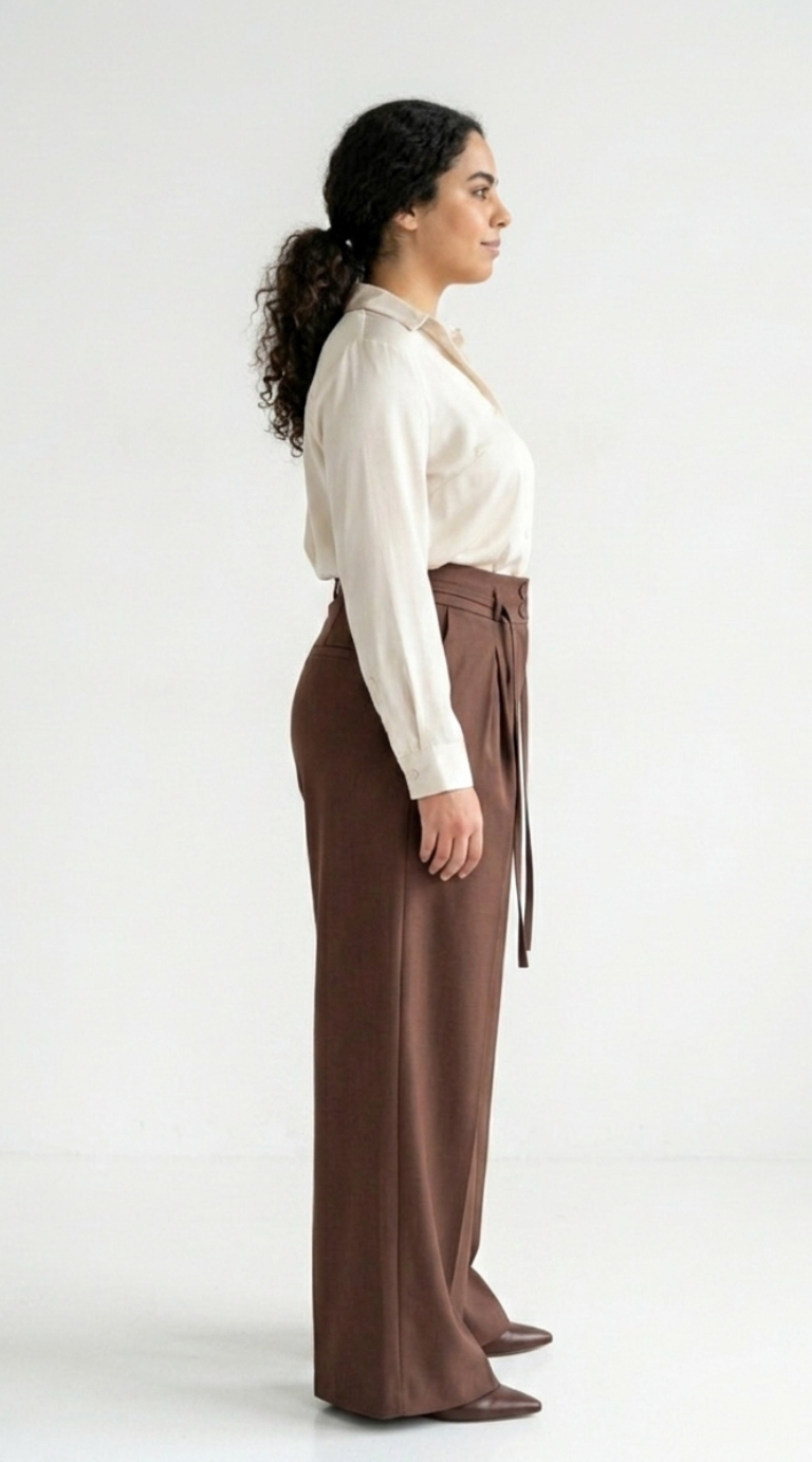 Pantalon Femme Fluide , Chic